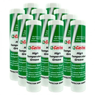 Castrol High Temperature Grease Lithium-Komplexfett 11x400 Gramm