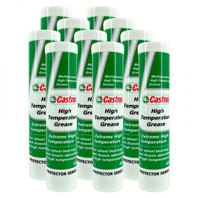 Castrol High Temperature Grease Lithium-Komplexfett 10x400 Gramm