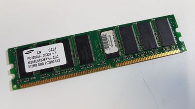 512MB DDR Ram PC3200 M368L6423FTN-CCC Samsung