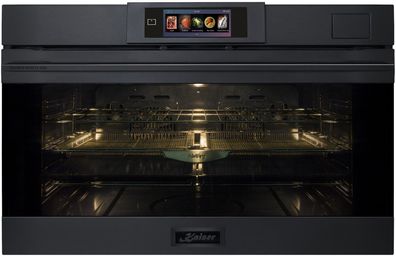 Kaiser EH 9341 La Perle Noire XXL Dampf Backofen 90 cm Einbau - 133 Liter