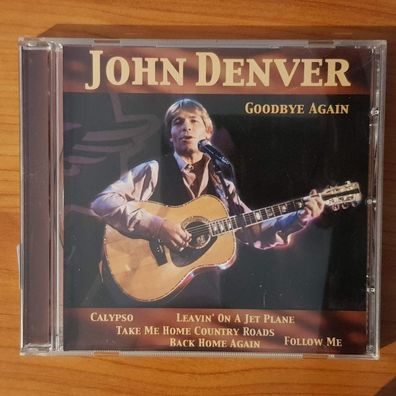 JOHN DENVER goodbye again VG+/VG+ (CD Album, Country, Falcon Neue Medien, 2002)