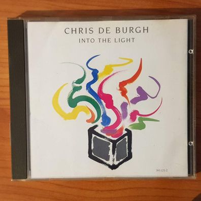 CHRIS DE BURGH into the light FULL SILVER Polygram WGER VG/VG+ (CD Album, Rock)