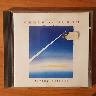 CHRIS DE BURGH flying colours FULL SILVER PDO WGER VG/VG+ (CD Album, Rock, A&M)