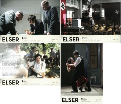 Elser - 4 Original Kino-Aushangfotos - Christian Friedel - Filmposter