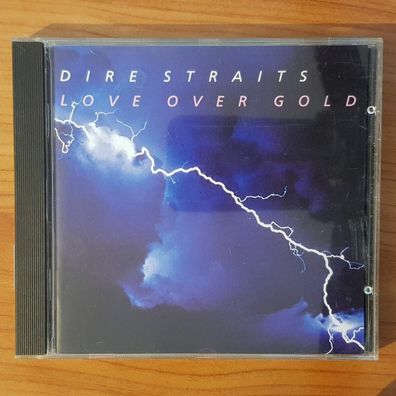 DIRE Straits love over gold FULL SILVER Polygram WGER EX/EX (CD Album, Rock)