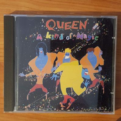 QUEEN a kind of magic EMI Swindon Holland EX/EX (CD Album, Rock, EMI)