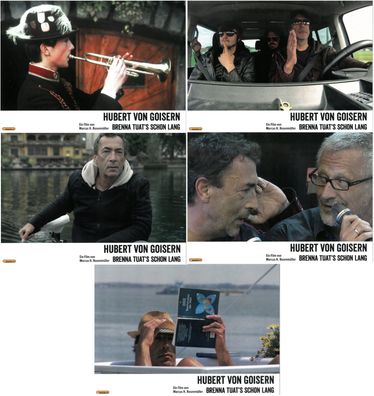 Hubert von Goisern - Brenna tuat´s schon lang - 5 Orig Kino-Aushangfotos - Filmposter
