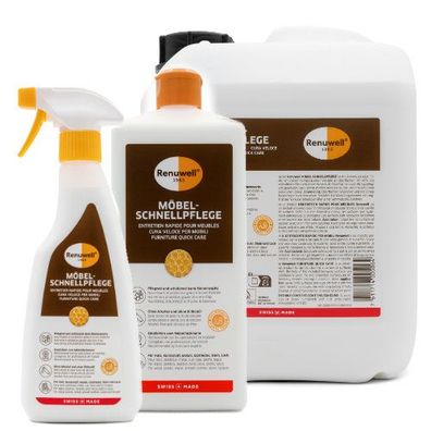 Renuwell Möbel-Schnellpflege, 500 / 1000 / 5000 ml