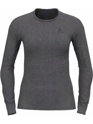 Odlo Damen Bl Top Crew Neck Long-Sleeve Active Warm Eco 159101