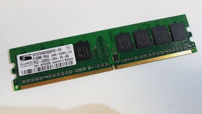 512MB DDR2 Ram V916764K24QAFW-E4 ProMOS