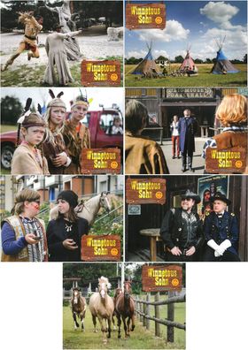 Winnetous Sohn - 7 Original Kino-Aushangfotos - Lorenzo Germeno - Filmposter