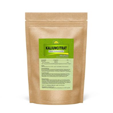 Kaliumcitrat, veganes Pulver, Pharmaqualität, ohne Zusätze, 500 Gramm, Bonemis®