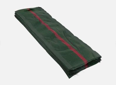 Sandsack grün 1000x270mm 190g/m² UV-stabil 7 Jahre mit Schnellverschluss