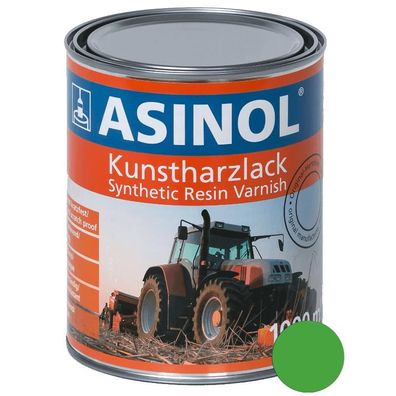 Metalllack ASINOL RAL 6018 gelbgrün/grün - Rostschutzlack für Zaun, Tor und Geländ