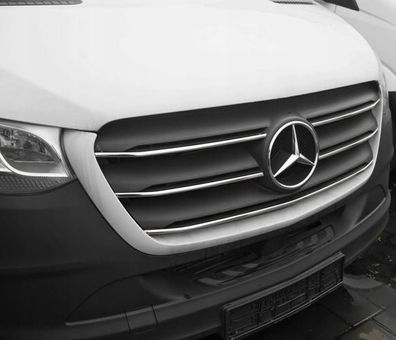 Mercedes Sprinter W907 W910 Chrom Zierleisten Set für Kühlergrill