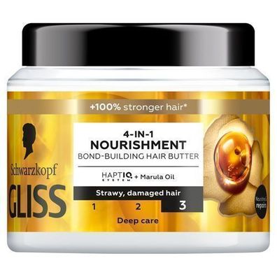 Gliss 4-in-1 Nährstoffbutter, 400 ml