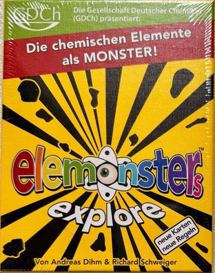 Elemonsters Explore Nut & Shell Games Kartenspiel Legespiel Lernspiel Stichspiel