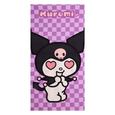 Hello Kitty Kuromi Mikrofaser-Strandtuch