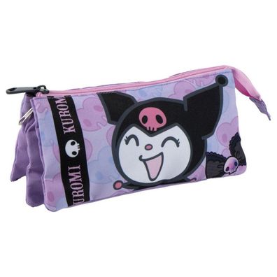 Hello Kitty Kuromi Federmäppchen, 3-fach