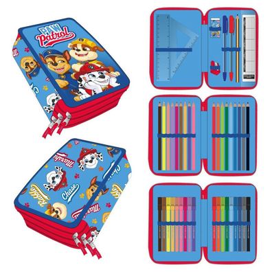 Paw Patrol Federmäppchen mit 3 Fächern