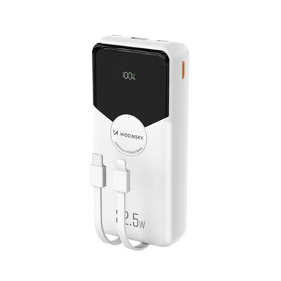 Wozinsky WFC-15W Powerbank 20000 mAh 22,5W PD20W Weiß
