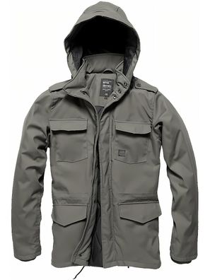Vintage Industries Winterjacke Darren Parka Grey