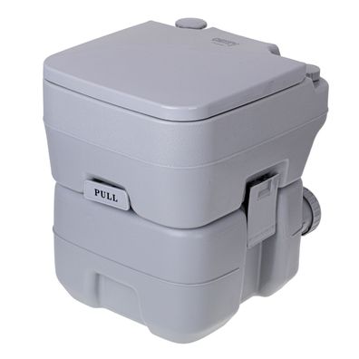 Camry CR 1035 Tragbare Toilette mit Spülwassertank, bis 115 kg, für Wohnmobil,