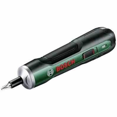 Akkuschrauber PushDrive 3,6Volt (grün, mit 10-teiligem Schrauberbit-Set)