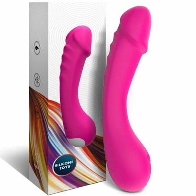 ARMONY - DILDO Vibrator G-PUNKT Silikon Fuchsia