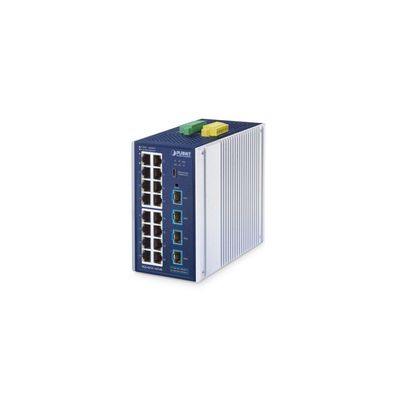 Planet Industrial L2/L4 16-Port Managed Switch IGS-4215-16T4