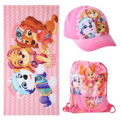 Paw Patrol Handtuch+ asche+ ütze im Set