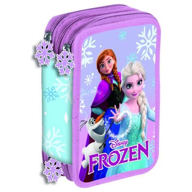 Disney Frozen Federmäppchen, dreifach