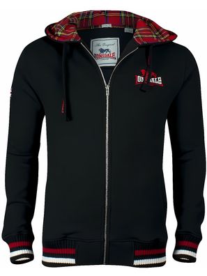 Lonsdale Lancaster Kapuzensweatjacke mit Reißverschluss normale Passform