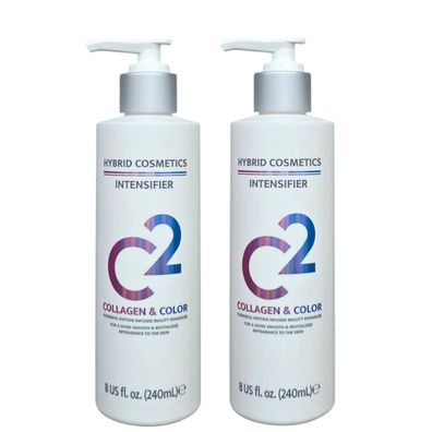 C2 Hybrid Cosmetic/Intensifier "NEW" Collagen&Color 2x240ml/Solariumkosmetik
