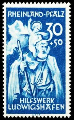FRANZ. ZONE RL-PFALZ Nr 31II postfrisch X5FE646