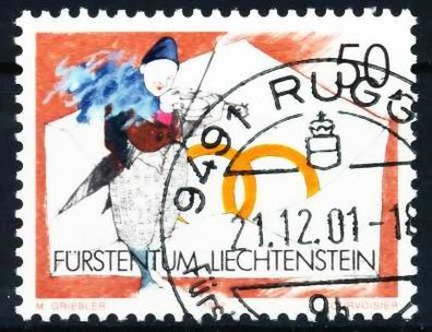 Liechtenstein 1992 Nr 1043 gestempelt X60A3FE