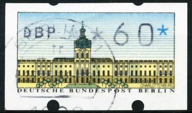 BERLIN ATM 1987 Nr 1-060 zentrisch gestempelt X636B32