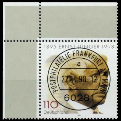 BRD 1998 Nr 1984 zentrisch gestempelt ECKE-OLI X6C906A