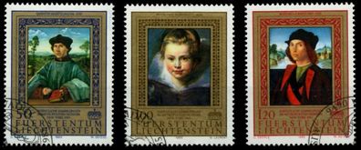 Liechtenstein 1985 Nr 881-883 gestempelt SB4A18A