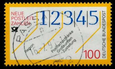 BRD 1993 Nr 1659 zentrisch gestempelt X7DBEA2