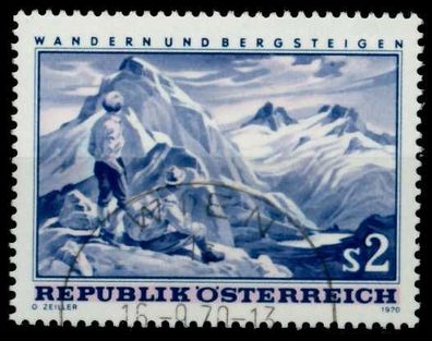 Österreich 1970 Nr 1341 zentrisch gestempelt X7F356E