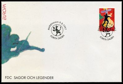 ALAND Nr 128 BRIEF FDC X911596