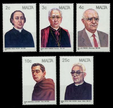 MALTA Nr 786-790 postfrisch X9252AE