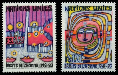 UNO GENF Nr 117-118 postfrisch S03F9CE