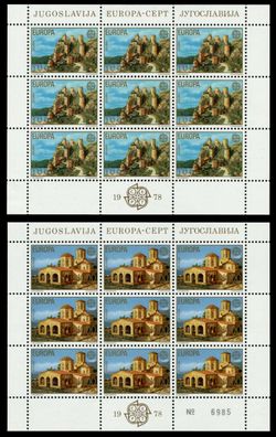 Jugoslawien Nr 1725-1726 postfrisch Kleinbg S0427C2