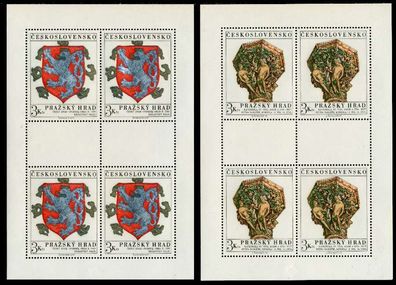 CSSR Nr 2071KB-2072KB postfrisch Kleinbg X93D8DA