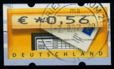 BRD ATM 2002 Nr 5-1-0056 zentrisch gestempelt X96DC8E