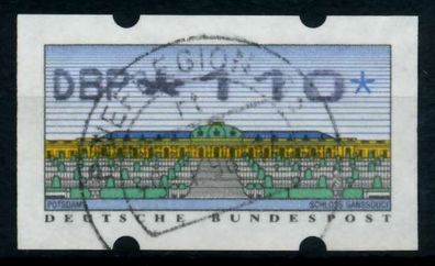 BRD ATM 1993 Nr 2-2.1-0110 gestempelt X96DEEE