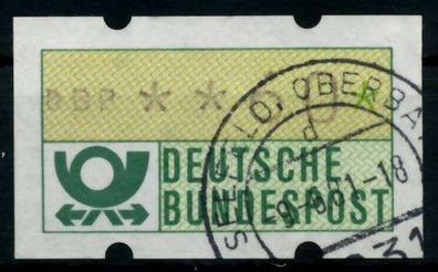 BRD ATM 1981 Nr 1-1-060 gestempelt X97018A