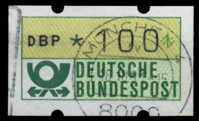 BRD ATM 1981 Nr 1-1-100R gestempelt X9707B2